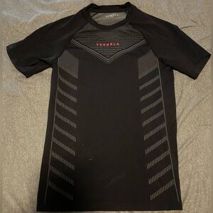 YoungLA Black Superhero Compression Tee